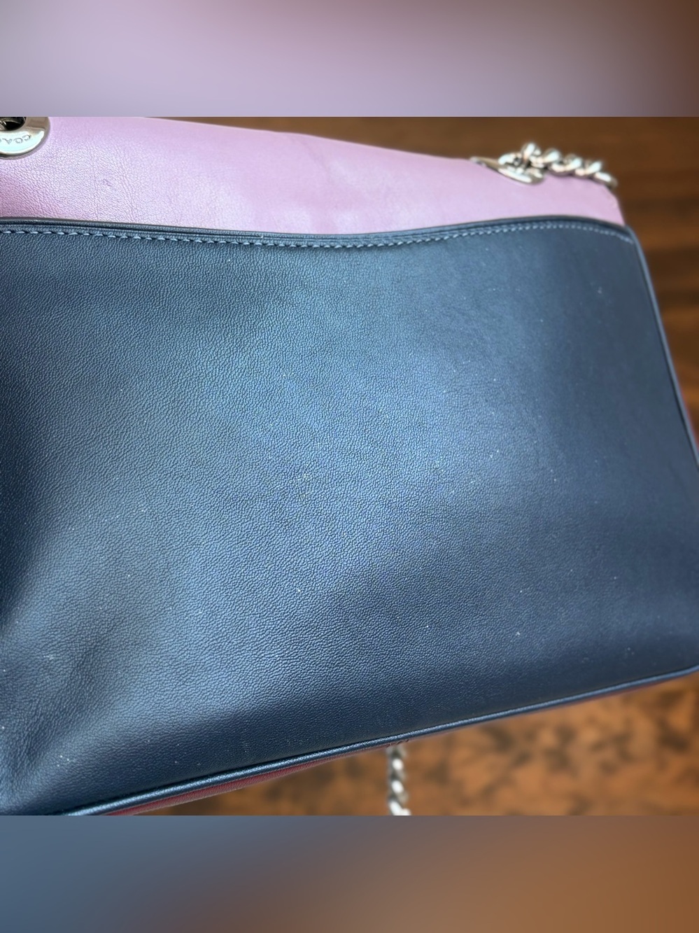 Coach Cassidy Colorblock Jasmine Multi Leather Chain Crossbody Shoulder Bag - Picture 2 of 16